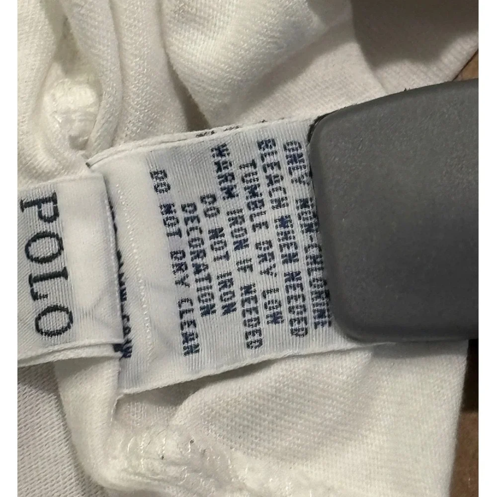 Polo Ralph Lauren White T-Shirt Mens Large